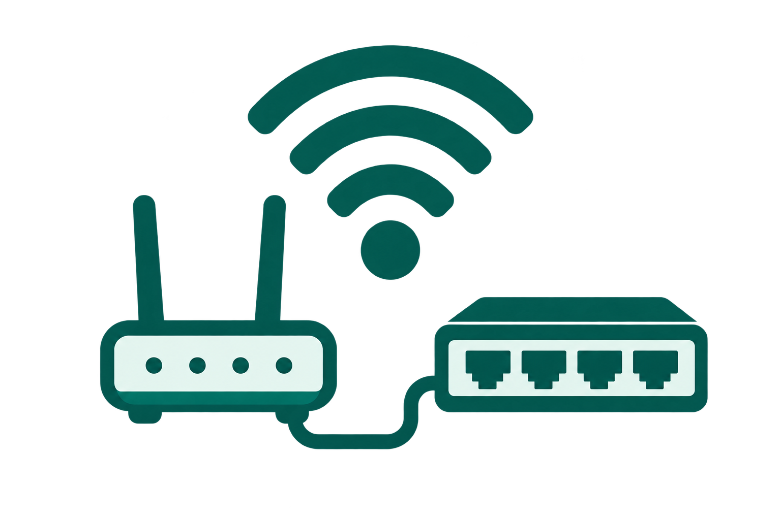 Správa sítě a wifi